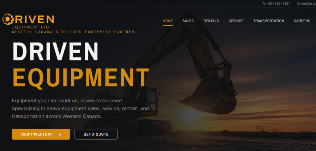 Driven Equipment home page